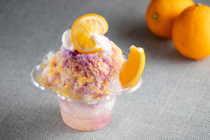 ▲「淡路島産&ldquo;生&rdquo;レモンとバタフライピー」