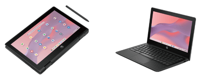 EVECLOUDと連携したGIGAスクール構想に準拠した文教向けのChromebook 「HP Fortis Flip G1m 11 Chromebook」と「HP Fortis x360 G5 Chromebook」