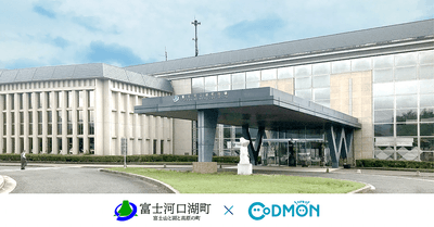 富士河口湖町×コドモン メインビジュアル