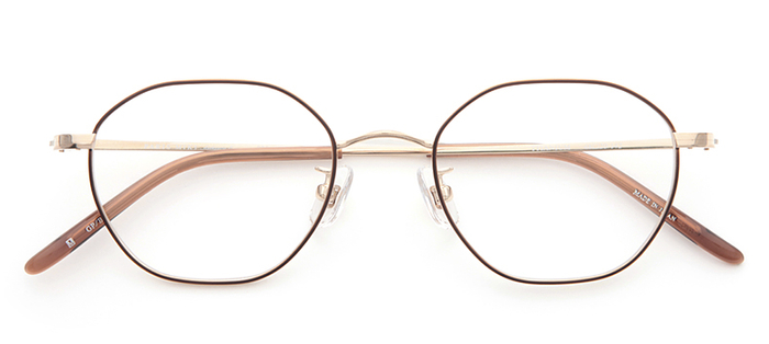 ゴールド/ブラウン