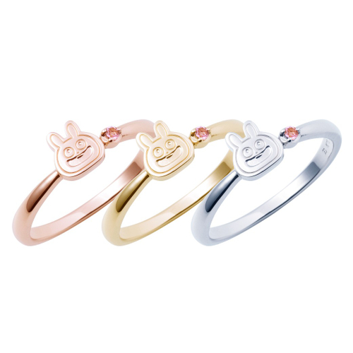 ●K10ゴールド（ホワイト／ピンク／イエロー）より選択可能