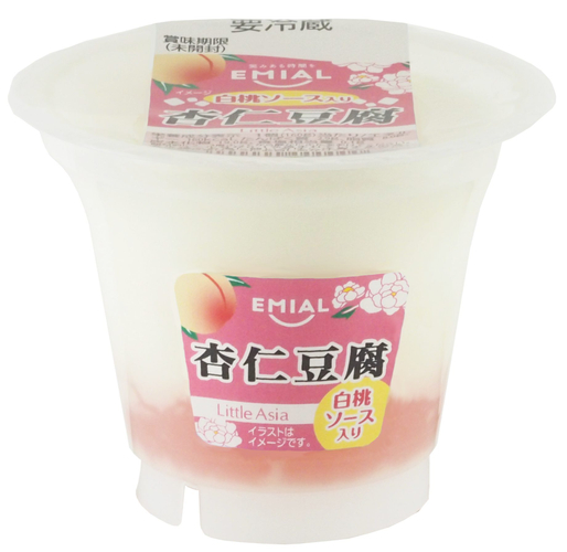 Little Asia　白桃ソース入り杏仁豆腐