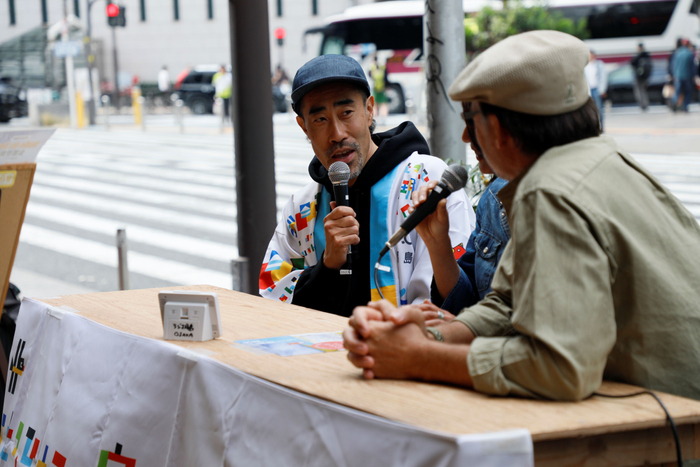 ラジオ福島公開生放送・タレント「なすび」さん来阪