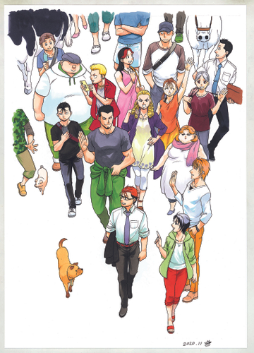 「銀の匙 Silver Spoon展」書き下ろしイラスト(C)荒川弘／小学館