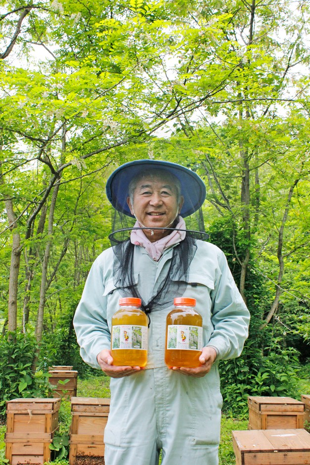 山のはちみつ屋代表取締役 西村隆作