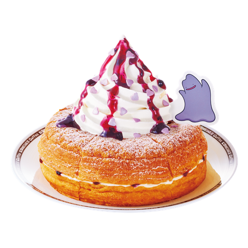 【コメダ珈琲店・おかげ庵】メタモンのシロノワール ブルーベリーフロマージュ