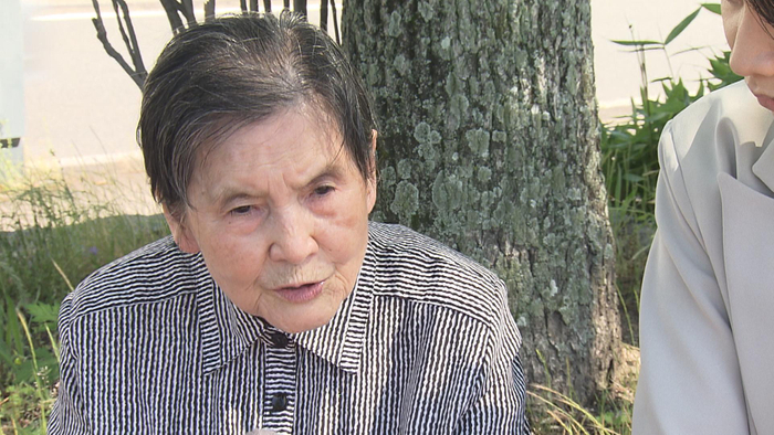 切明千枝子さん（95歳）