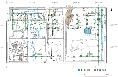 図3 第658次調査区遺構図 1:200