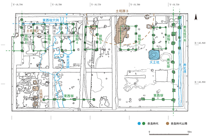 図3 第658次調査区遺構図 1:200