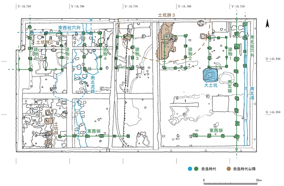 図3 第658次調査区遺構図 1:200