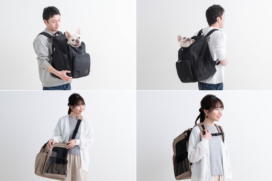 9_空調BOXリュック2WAYの使用イメージ