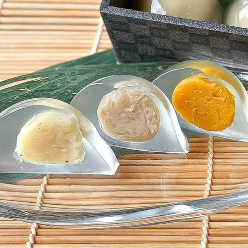 いも栗カボチャ水晶　断面