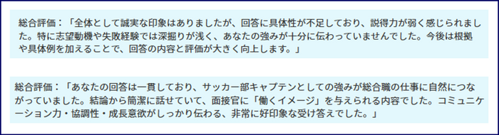 総合評価サンプル