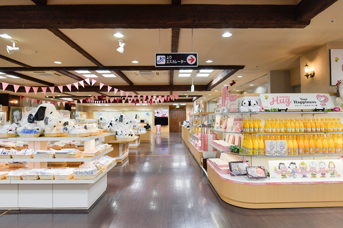 四国最大級のPEANUTSグッズ売り場