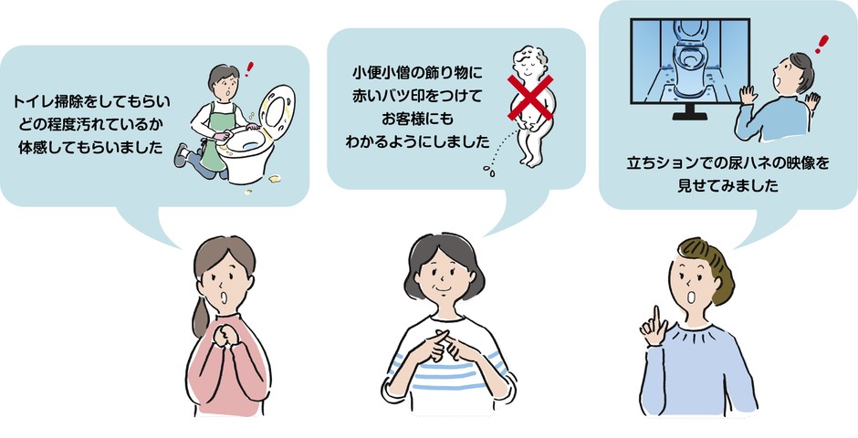女性のお願い方法