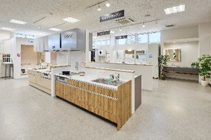 21台展示の水まわりセレクションコーナー
