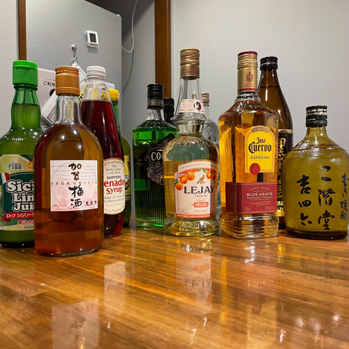 飲み放題プランのドリンク　