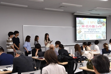 【名城大学】都市情報学部の講義「まちづくり実習」で成果発表会を開催