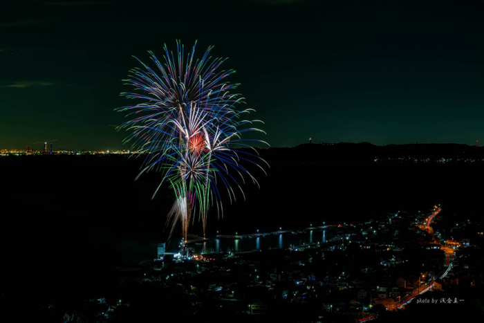 2024年の追悼の花火