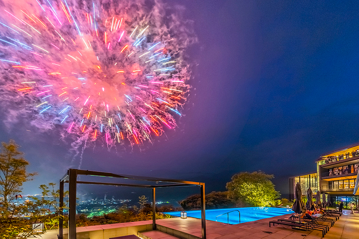開業記念プライベート花火鑑賞会（イメージ）