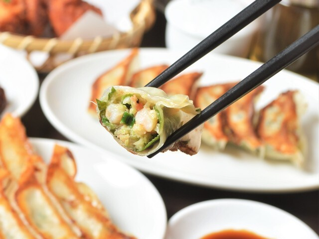 駿河湾産桜えびと大葉の餃子