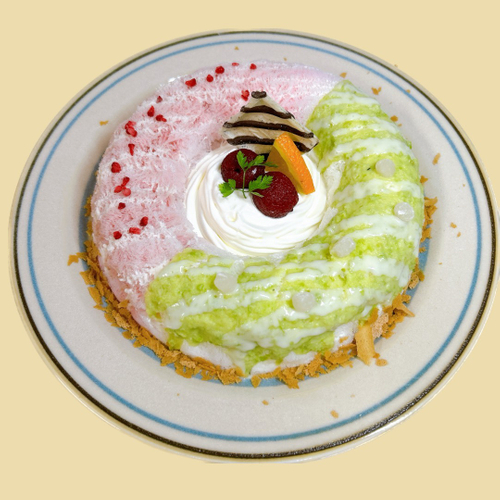 【Blue Apple】&times;【Ola Blue Cafe】「ずんだと赤しそのコラボ～山桃を添えて～」