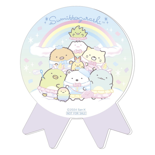 メダル風アクリルバッジ