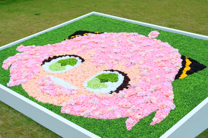 ▲フラワーパークで夏祭り!