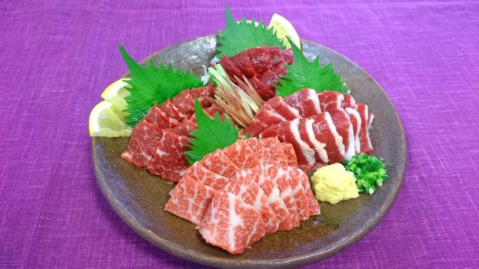 馬刺盛り 一例