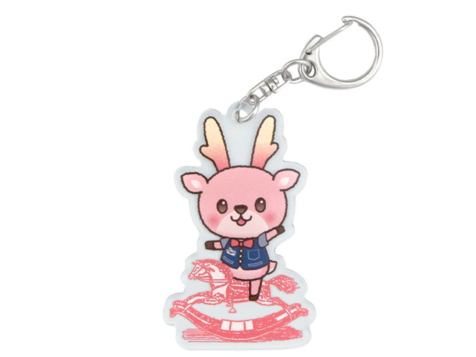 博品館&times;岩下の新生姜 アクリルキーホルダー　660円