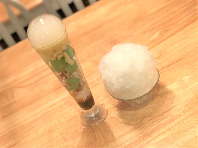 トッピング パフェ「bubble POP」