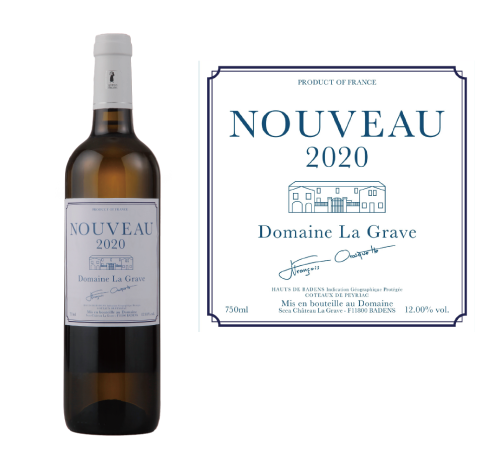 ラ・グラーヴ・ヌーヴォー 白 2020