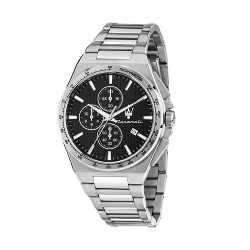  41MM CHRO BLK DIA SS BR