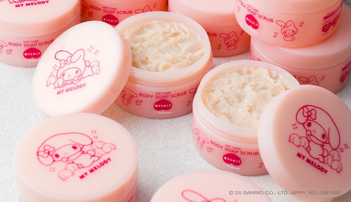 ペリカン石鹸が独自開発した、からだも洗える、泡立つスクラブ