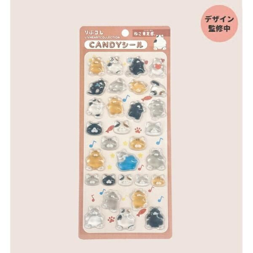 りぶはあとのポップなぷっくりシール