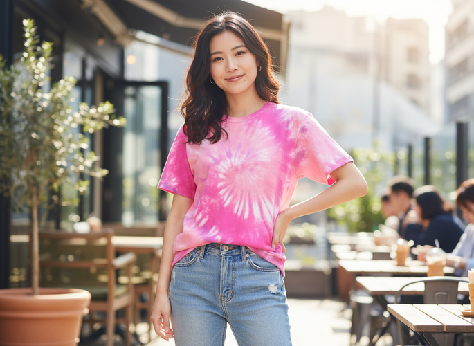 タイダイ（うずまき状）