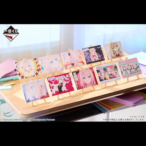 E賞：イーゼル付きミニプレート(イメージカット)