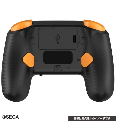 《 PRO-6 》 背面に2つの拡張ボタンとトリガー深度切り替えスイッチを搭載