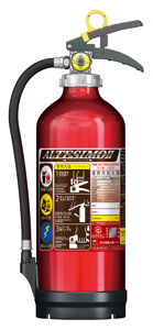 アルミ製蓄圧式粉末消火器 アルテシモ