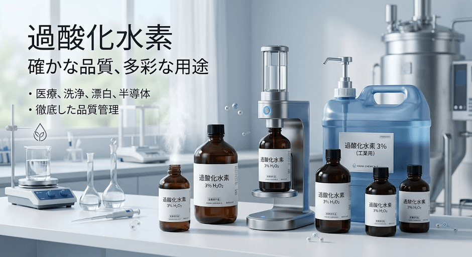 図. 過酸化水素の製品画像