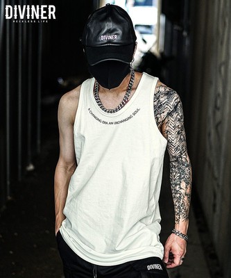 HemLogoTanktop（オフホワイト/グレー）