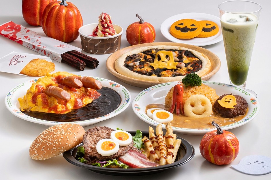ハロウィーンメニュー各種