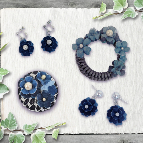 藍アクセサリーワークショップ