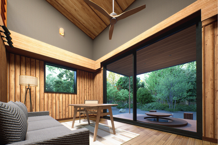 ソラトニワ別邸　リビング