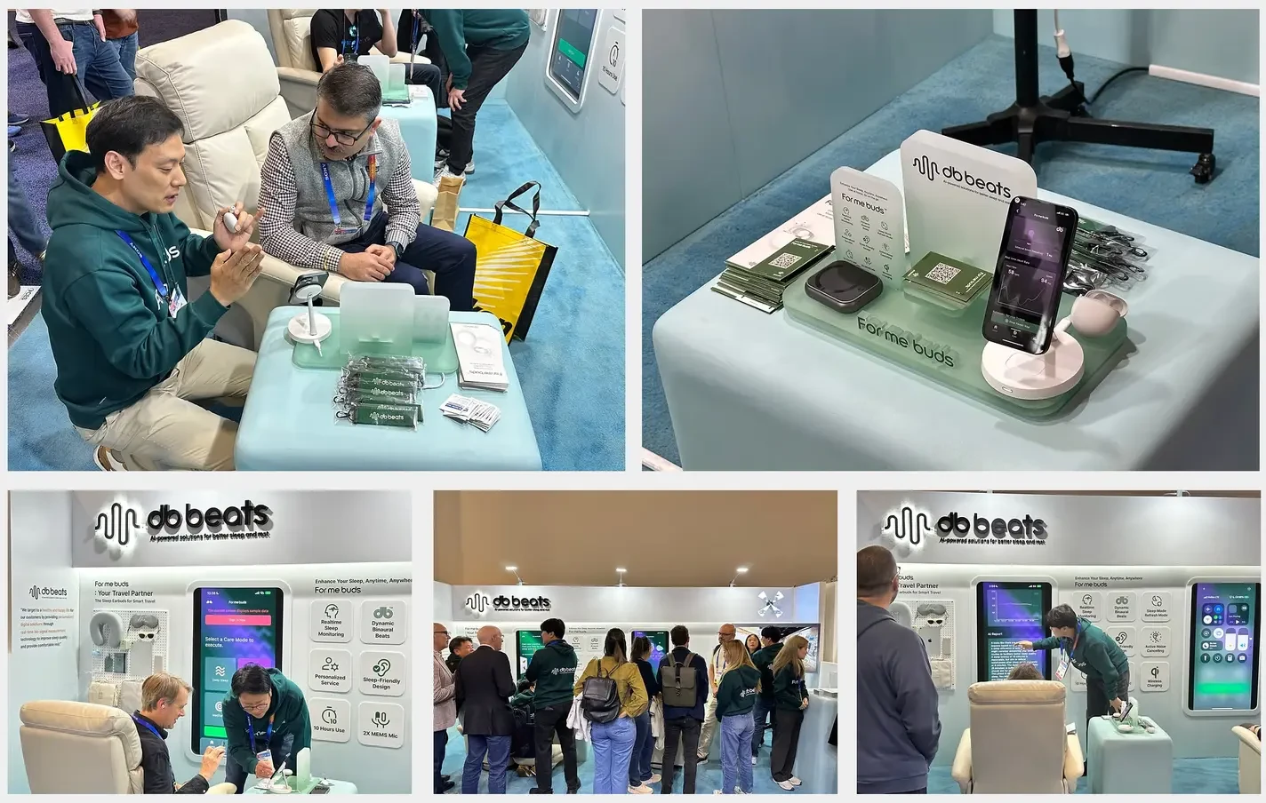 CES2025出品したFor me buds（米ラスベガス）