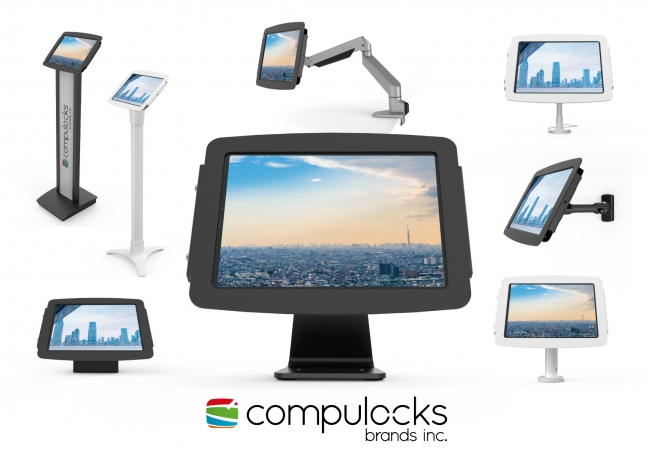 コンピュロックス社「エンクロージャー&times;マウント」システムによるスタンドの構成