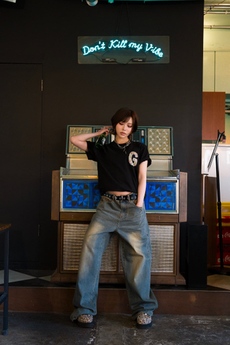 G-vegetables T-shirt 着用