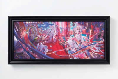 藤ちょこ特殊印刷アート「祝彩巡礼」