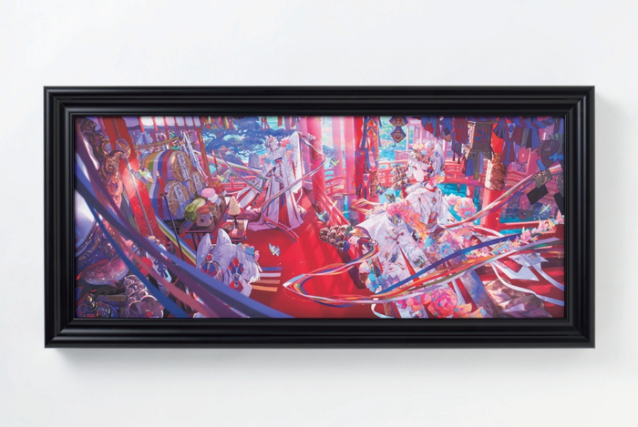 藤ちょこ特殊印刷アート「祝彩巡礼」