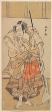 勝川春章 / 初代尾上菊五郎(メトロポリタン美術館)